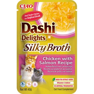 Ciao Dashi Delights Silky Broth Reteta cu Pui si Somon