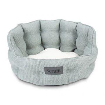 Culcus pentru pisici Scruffs Seattle Cat Topaz Green 45 cm