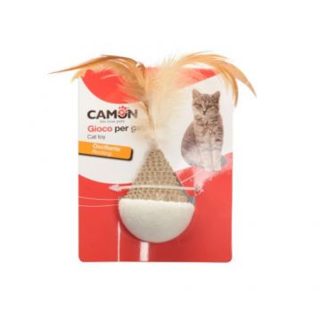 Jucarie pentru pisici Camon Emisfera oscilanta 12 cm