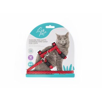 Leopet Ham si Lesa pentru Pisici Rosu