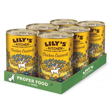Lily's Kitchen for Dogs Chicken & Turkey Casserole 6 x 400 g