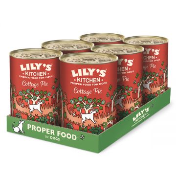 Lily's Kitchen for Dogs Cottage Pie 6 x 400 g