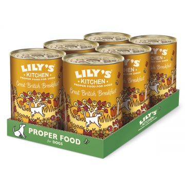 Lily's Kitchen for Dogs Great British Breakfast 6 x 400 g