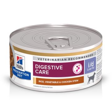 PD CANINE I/D LOW FAT CHK & VG STEW 156 G