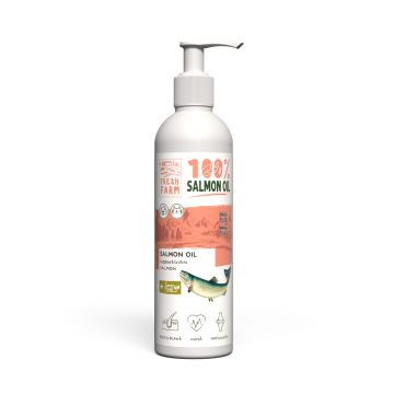 Ulei de somon pentru caini si pisici, Fresh Farm, 250 ml