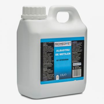 Albastru de metilen 1% pentru uz veterinar Promedivet, 1 L