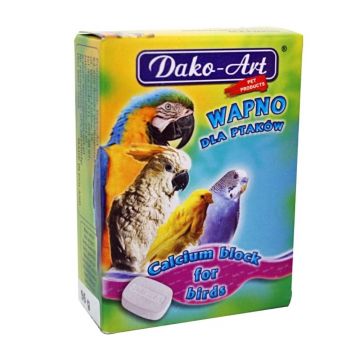 Bloc mineral & calciu Dako pt pasari 95 gr