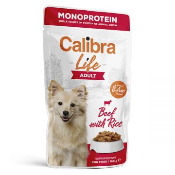 Calibra Dog Life Pouch Adult Beef 150 g