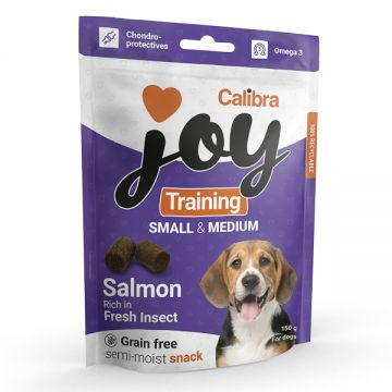 Calibra Joy Dog Training Snacks Small & Medium Salmon & Insect 150 g