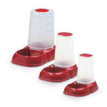 Castron cu dozator hrana, pentru caini si pisici M