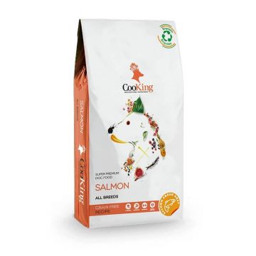 Cooking Dog - All Breeds - Hrana uscata premium - Somon - 12kg