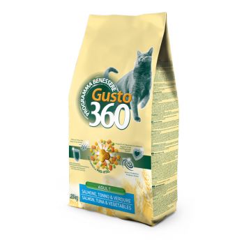 Gusto Cat Somon, Ton Si Legume 20Kg