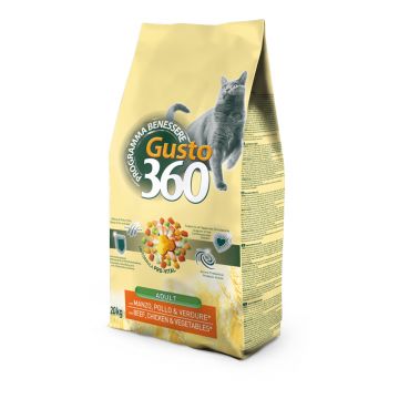 Gusto Cat Vita, Pui Si Legume 20Kg