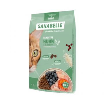 Hrana uscata pentru pisici Sanabelle Sensitive cu Pui 8kg