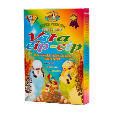 Hrana vita cip-cip perusi fructe