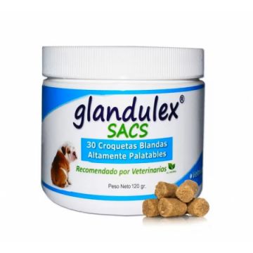 JT Pharma Glandulex 30 Crochete Gumate pentru Caini