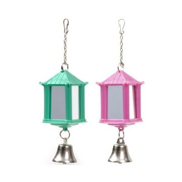 Jucarie felinar cu oglinda pt pasari