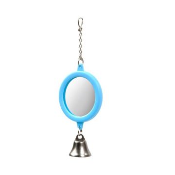 Jucarie oglinda rotunda pt pasari