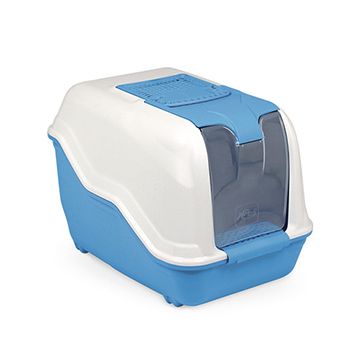 Litiera Netta Close, blue, 54x39x40 cm