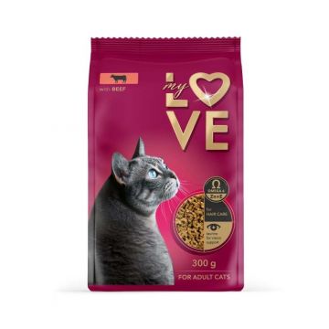 My Love Adult Cat - Hrana uscata completa - Vita - 300g