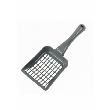 Pawise Lopatica Igienica Grey pentru Litiera din Plastic