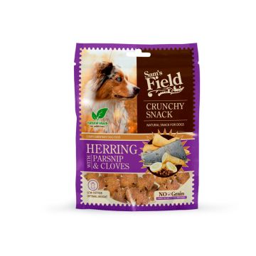 Sam's field crunchy snack herring with parsnip & cloves 200 gr