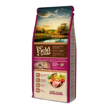 Sam's field fresh chicken & potato adult large 13lg