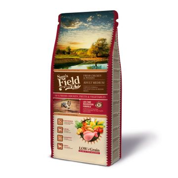 Sam's field fresh chicken & potato adult medium 13kg