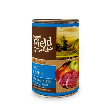 Sam's field true meat lamb & apple 400gr