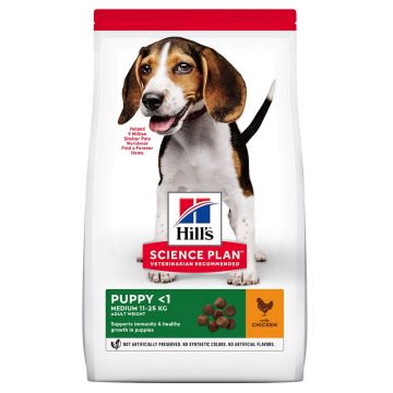 SP CANINE PUPPY MED CHK 18 KG BRB