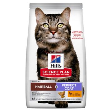 SP FELINE ADULT HAIRBALL&PERFECT COAT 1.5 KG