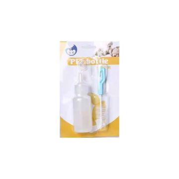 Sticla cu biberon & perie 60 ml Uniq
