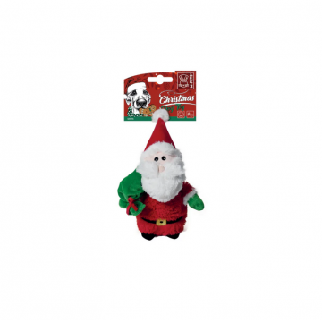 10649399 CHRISTMAS Dog Toy - SANTA