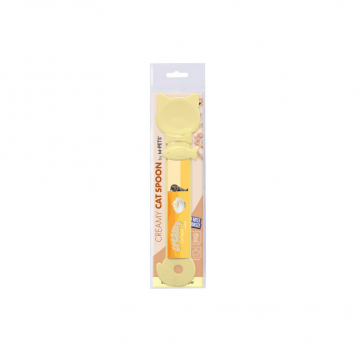 60567606 CREAMY CAT SPOON Sunshine Yellow