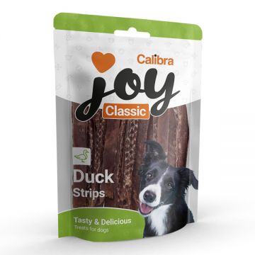Calibra Joy Dog Classic Duck Strips 250 g New