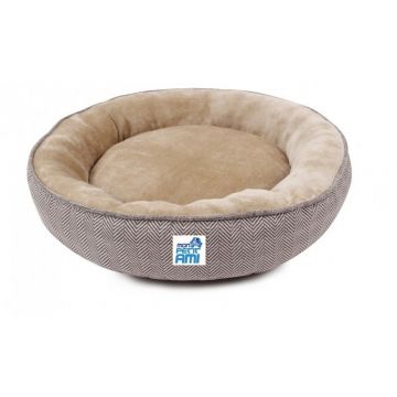 Culcus pentru caini si pisici, Mon Petit Ami Gizmo, M (63xH11 cm), Maro