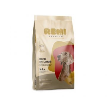 Hrana uscata pentru caini Remi Premium Premium All Sizes cu Miel 3kg