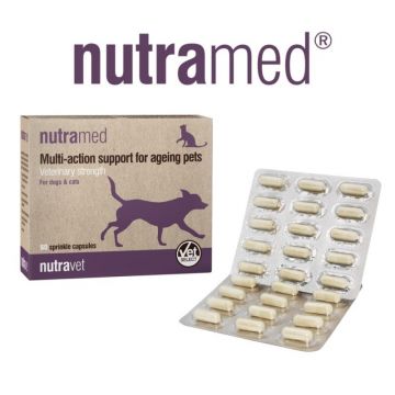 Nutravet Nutramed Caini & Pisici, 60 capsule