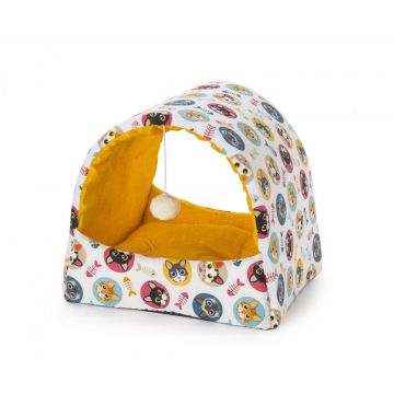 Leopet Casuta Multicolor, 45x38x40 cm