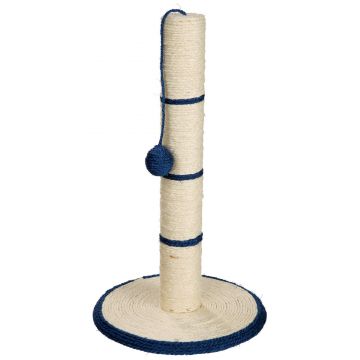Sisal Plat cu Stalp si Jucarie H62 cm Diametru 35 cm 4310 (R)