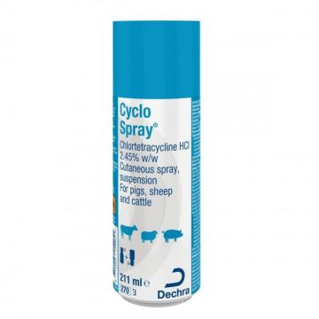 Antiinfectios local cyclo spray 200 ml
