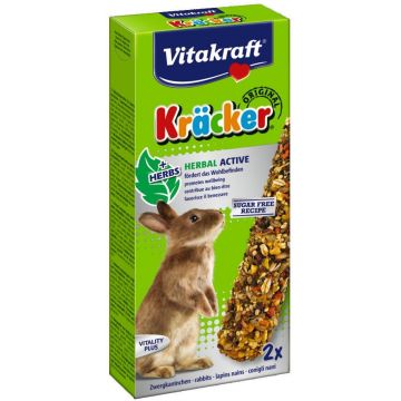 Batoane pentru iepuri Vitakraft Herbal 112 g