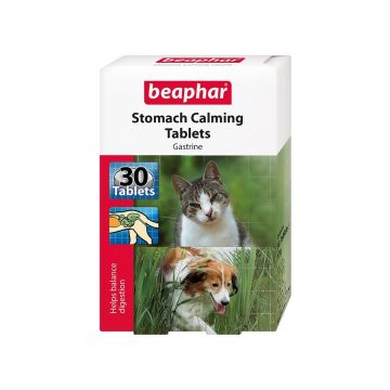 Beaphar Stomach Calming Tablets, Supliment pentru Stomac, Caini/ Pisici, 30 tablete