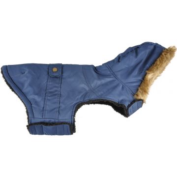 FLAMINGO Haină impermeabilă SABI pentru câini, Albastru