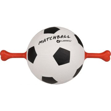 FLAMINGO Jucărie pentru câini ACTION BALL cu mânere, din cauciuc 19cm
