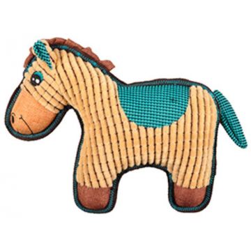 FLAMINGO Jucărie pentru câini Cal din pluş 30cm