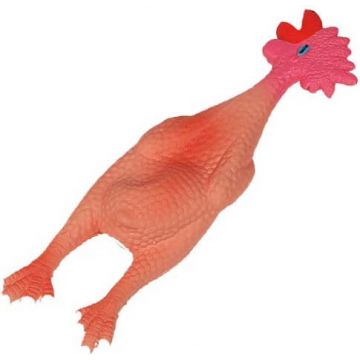 FLAMINGO Jucărie pentru câini Cocoş din latex, cu sunet 49cm