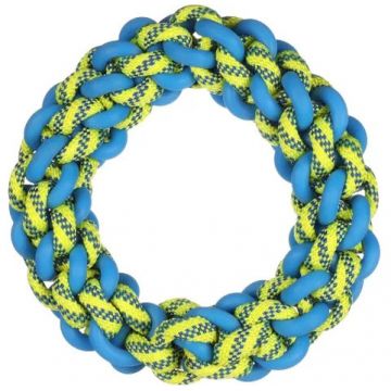 FLAMINGO Jucărie pentru câini, de ros TOFLA, din nailon şi cauciuc, 23x23x5cm