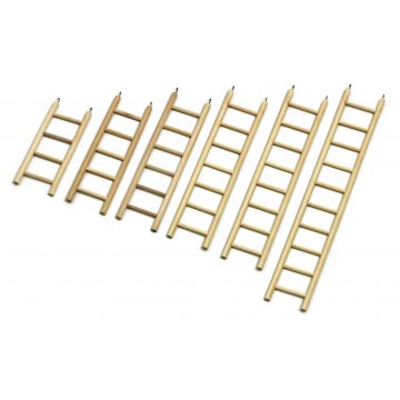 FLAMINGO Jucărie pentru păsări Scară din lemn netratat