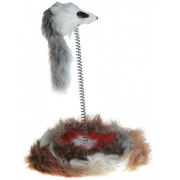 FLAMINGO Jucărie pentru pisici Şoricel pe Arc, diametru 14cm